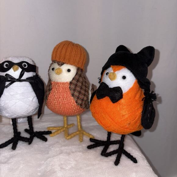 Target Hyde & EEK! 2016 Featherly Friends Halloween Birds (4) Rare Collection - Picture 3 of 12
